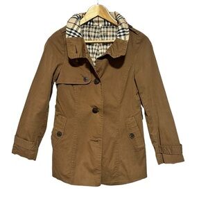Spring and Fall Casual Jacket in Brown Size S